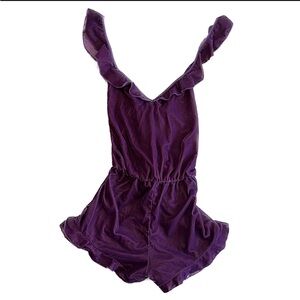 Victoria’s Secret purple velvet jumper